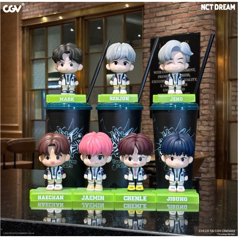 LY NƯỚC CGV CINEMAS VIETNAM NCT DREAM BREACKING RULES