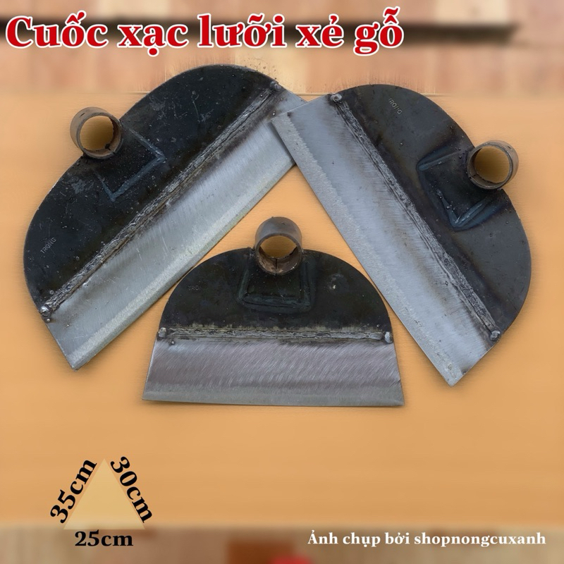Cuốc (Xạc) Lưỡi Cưa Cd Chuyên Dụng Làm Rẫy Vườn