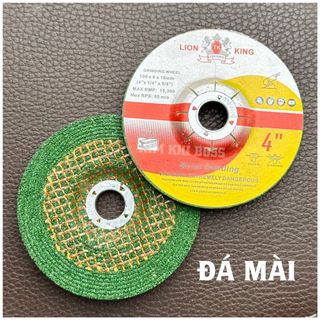 Đá mài lion king 100 - đá mài 1 tấc, hai màu xanh đỏ