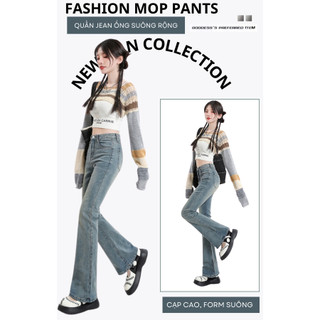 Quần jean nữ ống loe chất vải qc mềm mại rl09