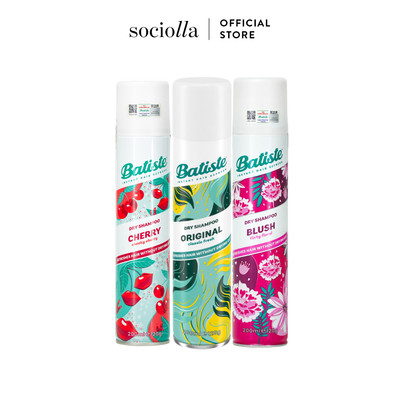 Dầu Gội Khô Batiste Nhiều Hương Dry Shampoo 200ml