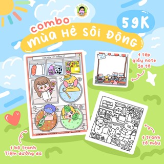  Combo Mùa Hè sôi động Cô Tiên Xanh 