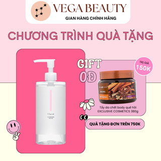  Nước Tẩy Trang CHACOTT For Professionals 500ml dịu nhẹ dành cho da nhạy cảm và da dầu mụn