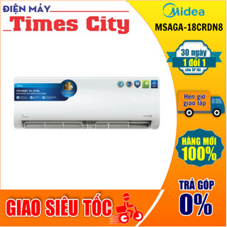 Điều hoà midea inverter 18000btu 1 chiều msaga-18crdn8