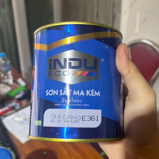 Sơn mạ kẽm Indu hộp 750ml sơn kẽm chính hãng
