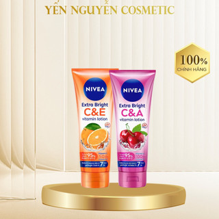 Sữa Dưỡng Thể Trắng Da Nivea Extra White C&E Hoặc C&A Vitamin Lotion 180ml Thái Lan