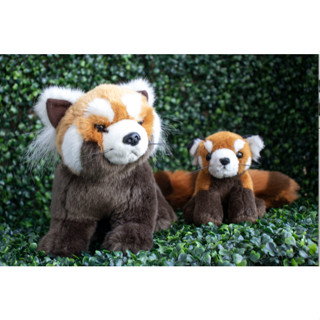  BE MY - THÚ NHỒI BÔNG MÔ PHỎNG - GẤU TRÚC ĐỎ -  RED PANDA - 10 INCHES  5 INCHES 