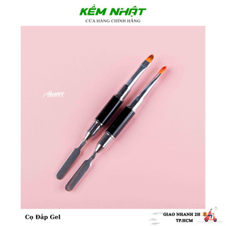 Cọ Đắp Gel 2 Đầu Làm Móng - Cọ đắp gel gôm chuyên dụng làm móng