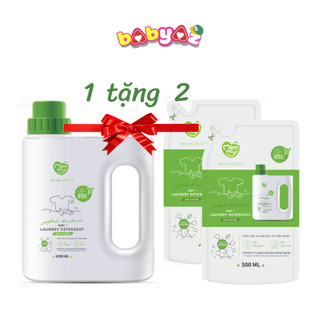 Nước giặt xả sinh học mămmy nước giặc xả quần áo trẻ em an toàn không gây kích ứng da cho mẹ và bé