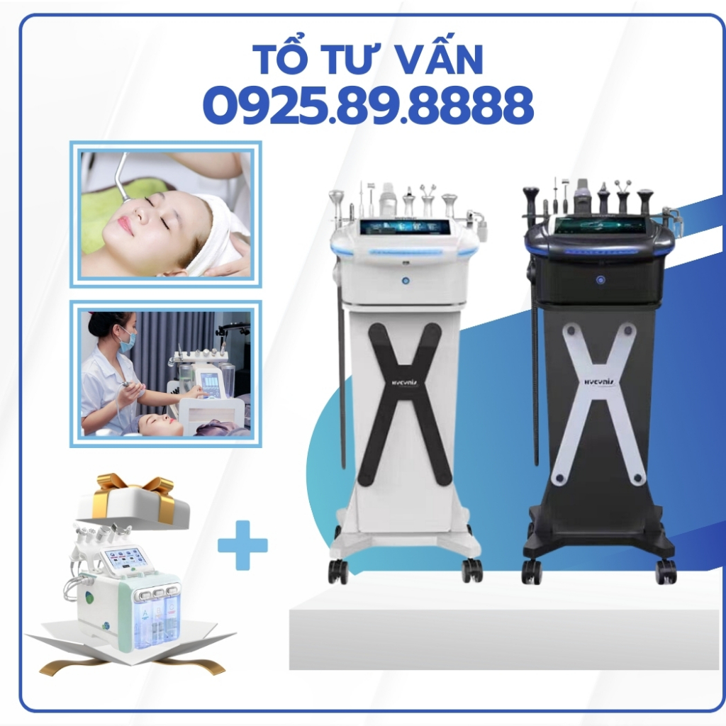 Máy Aqua X 9in1, Máy Chăm Sóc Da 9 Chức Năng