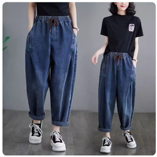 B52 Quần big size dáng suông cạp chun trẻ trung