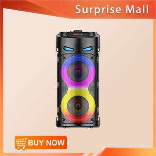  Loa Bluetooth  BASS CỰC ĐỈNH  - Đèn LED cho phòng khách Tiệc Tùng Thả Ga Pin Siêu Trâu 1500mAh 