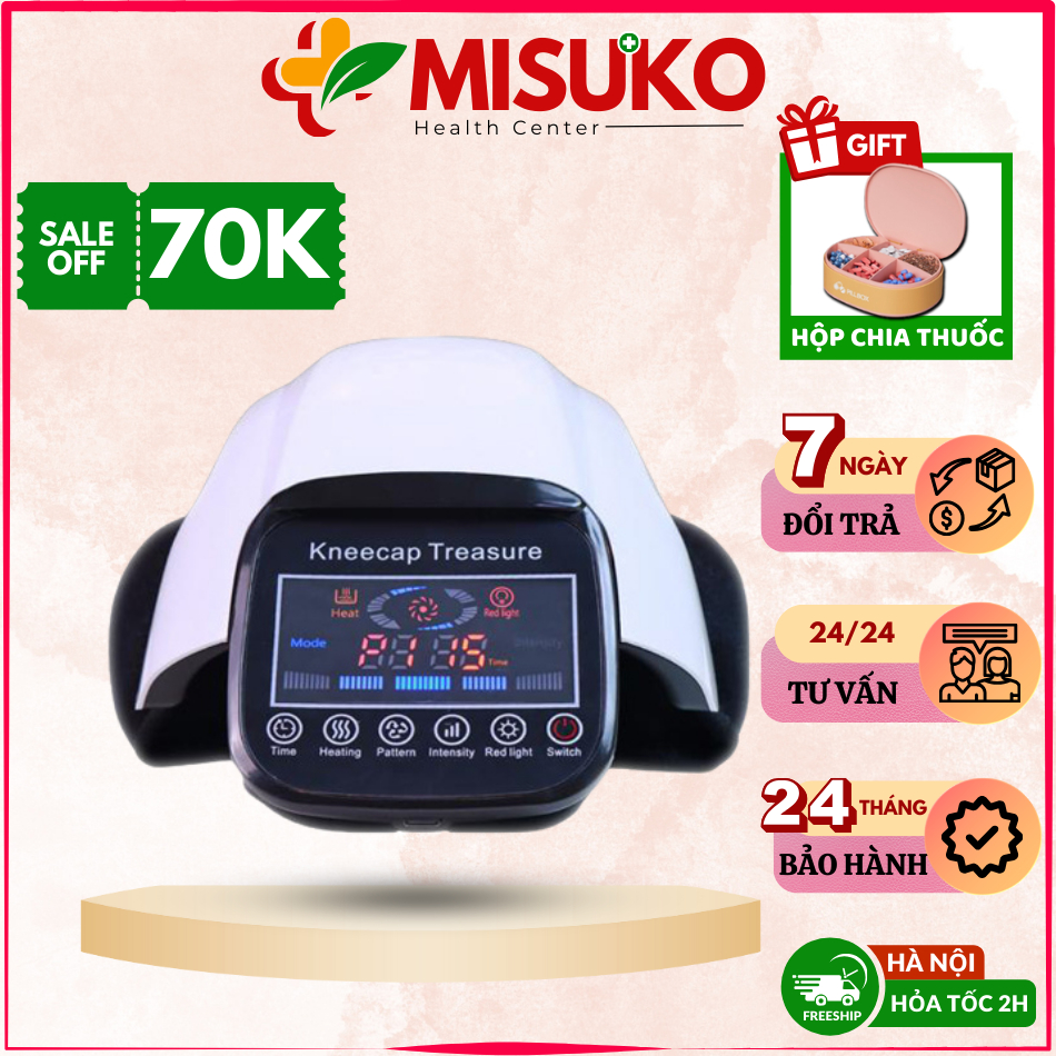 Máy massage Đầu Gối HY-991, Máy mát xa Đầu Gối ,Hỗ Trợ Giảm Đau Nhức Khớp Gối, Rung Tần Số Cao, Nhiệt Hồng Ngoại