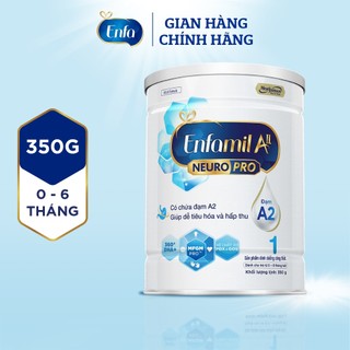 Sữa Bột Enfamil A2 Neuropro 1 dành cho trẻ từ 0 - 6 tháng – 350g