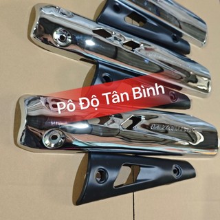 Ốp pô - che pô Exciter 2010 gia công cực đẹp