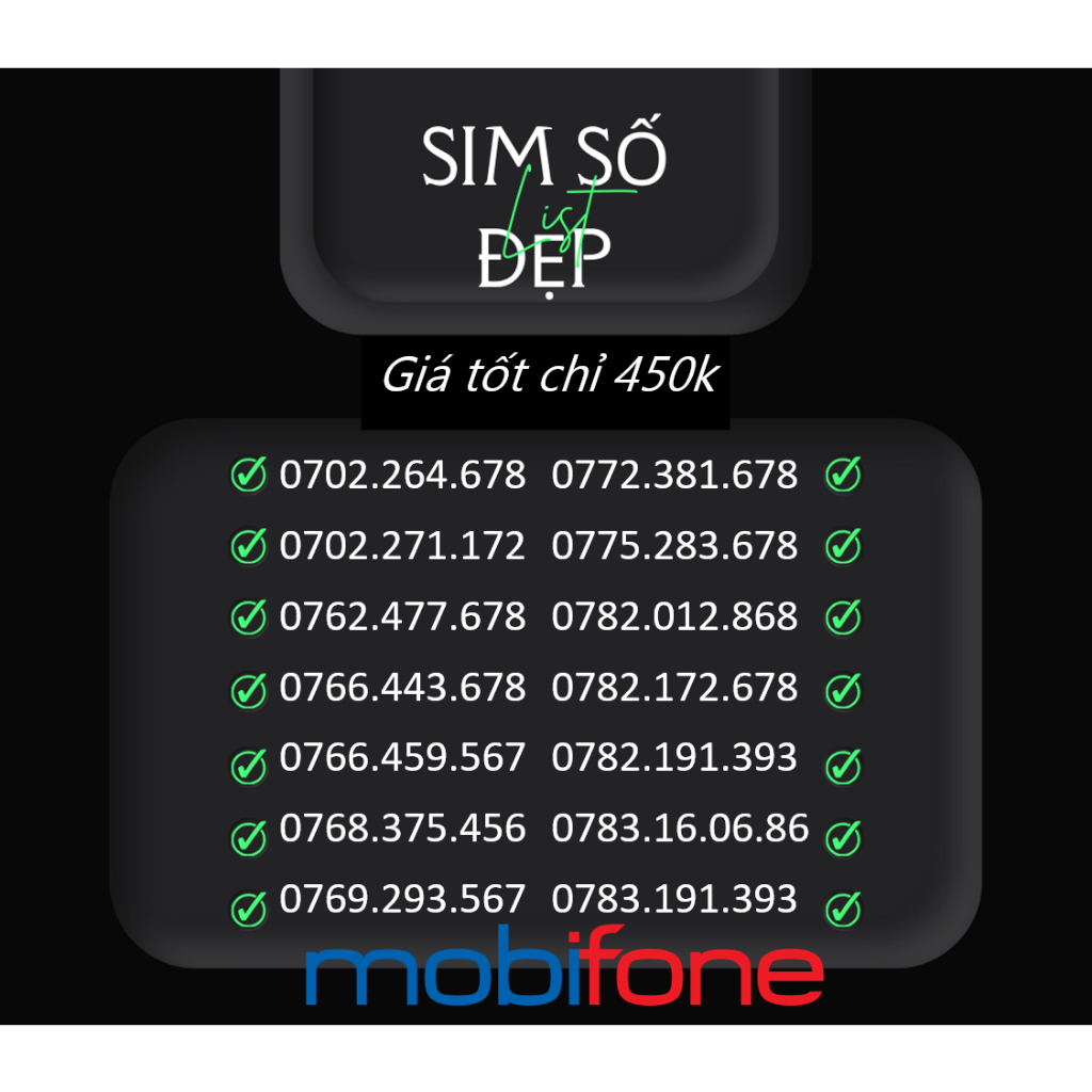 Sim mobi số đẹp chính chủ [nhiều số đẹp cho bạn lựa chọn]