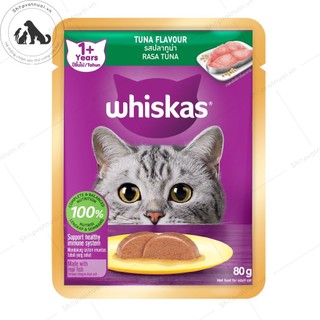 Pate Cho Mèo Whiskas Gói 80g