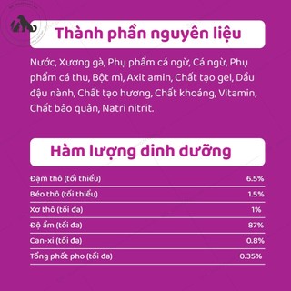 Pate Cho Mèo Whiskas Gói 80g