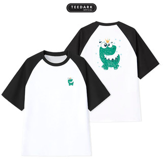Áo Raglan Tee Nam Nữ, Áo Thun Unisex By TEEDARK Mã TDPT688 Chất Cotton Mềm Mịn Form OverSize