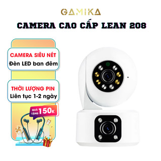Camera wifi lean, camera, máy quay an ninh không dây 5.0mp, đàm thoại 2 chiều quan sát 360 độ, full hd