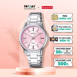 Đồng hồ casio nữ ltp-1303d-4avdf dây kim loại chính hãng