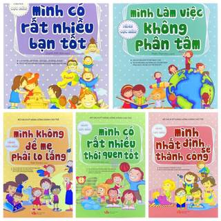 Bộ sách 5 cuốn kỹ năng sống dành cho trẻ