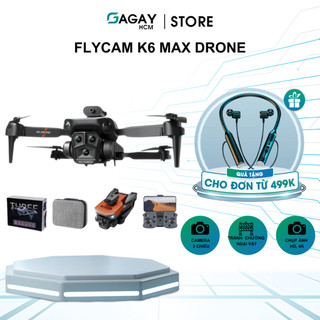 FLYCAM máy bay điều khiển từ xa Flycam mini K6 Max Drone tránh chướng ngại vật toàn diện 360° camera 4K ba chiều sắc nét