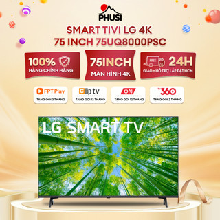 - - smart tivi lg 4k 75 inch 75uq8000psc
