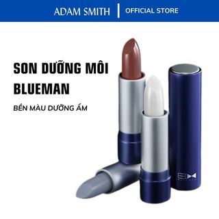Son dưỡng môi nhiều màu cho nam Blueman cung cấp độ ẩm, ngăn ngừa khô môi, nứt nẻ, dưỡng ẩm, giúp bạn có bờ môi mịn màng