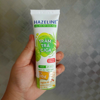 15g/40g - Gel rửa mặt Hazeline Matcha tràm trà/Nghệ Hoa Cúc