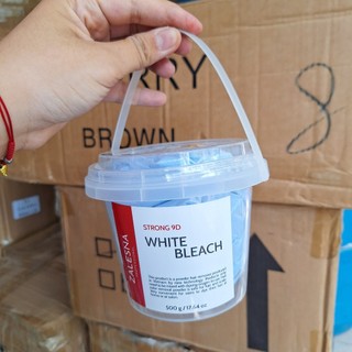 Bột tẩy tóc zalesna strong 9d white bleach 500g -