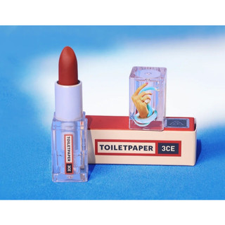 [TOILETPAPER] Son Thỏi 3CE Soft Matte Lipstick (Sensual - Đỏ Đất)