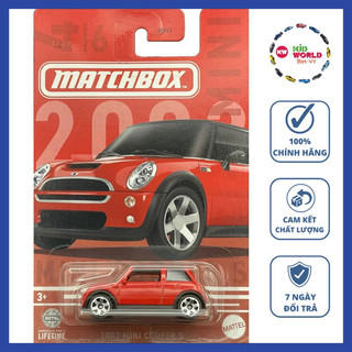Xe mô hình matchbox mini cooper series 2003 mini cooper s hvt10.