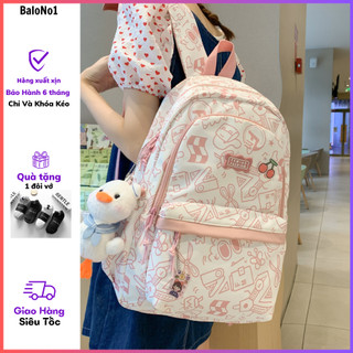 Balo Thời Trang Giá Rẻ 💖FREESHIP💖 Balo Đi Học Old Skool Màu Black/White