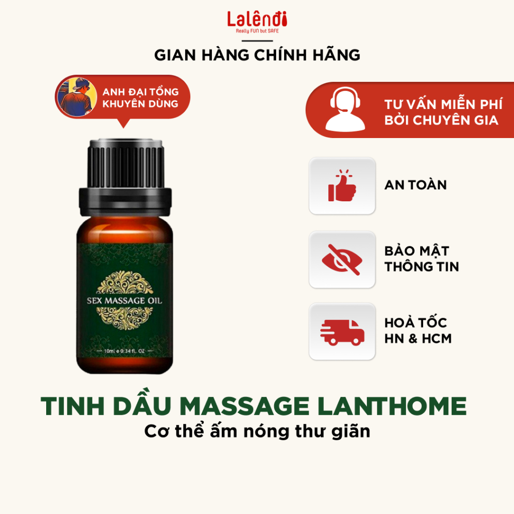 Tinh dầu Massage Body Lanthome 10ml