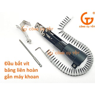 Đầu bắt vít liên hoàn máy khoan băng 50 vít cho thợ mộc, thợ trần thạch cao