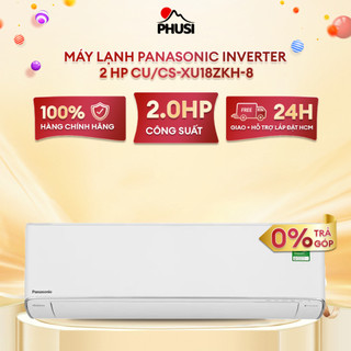 Xu18zkh-8 máy lạnh panasonic inverter 2 hp cu/cs-xu18zkh-8