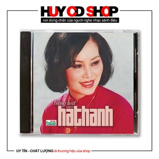 Đĩa cd tiếng hát hà thanh nhạc sang trữ tình đĩa lòng trắng chất lượng cao huy cd shop