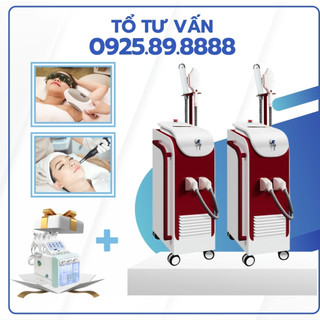 Máy triệt lông + laser 2in1 fq a32 hàng loại 1 chính hãng