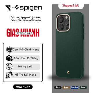  Ốp Lưng Spigen Cyrill Dành Cho Iphone 15 Pro Max Kajuk Mag (M.A.G.S.A.F.E)
