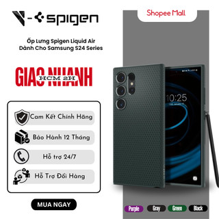  Ốp Lưng Spigen Liquid Air Dành Cho Samsung S24/S24 Plus/ S24 Ultra Chống Rơi Đạt Chuẩn