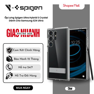 Ốp Lưng Spigen Ultra Hybrid S Crystal Clear Cho Samsung Galaxy S24 Ultra Tối Giản Và Bảo Vệ