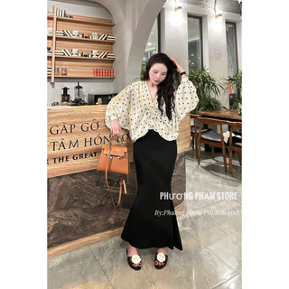 áo lụa tay rơi