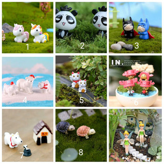 Mô hình thú nhỏ, mô hình động vật trang trí tiểu cảnh, terrarium (4)