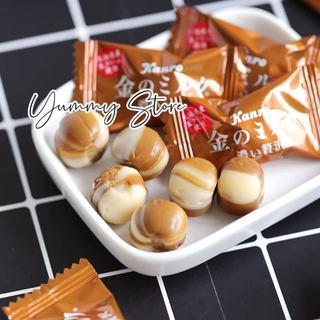 Kẹo Sữa Vị Cafe Trà Xanh Kanro Nhật Bản