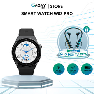 Đồng hồ thông minh Smart Watch W03 Plus đồng hồ W03 PRO đồng hồ thể thao điện tử theo dõi sức khoẻ, đo nhịp tim huyết áp