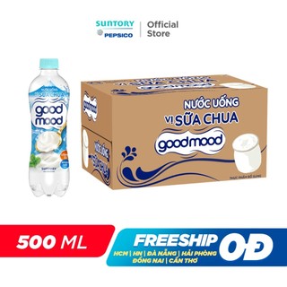 Thùng 24 chai nước uống vị sữa chua goodmood