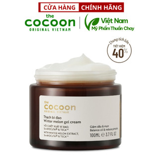 Thạch Bí Đao cocoon (kem dưỡng ẩm) cấp ẩm và ngừa mụn 100ml thuần chay
