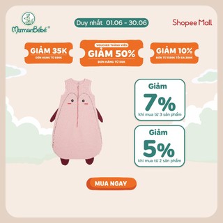 (MamanBébé chính hãng) Túi ngủ Organic La Pomme sơ sinh chùm kín chân