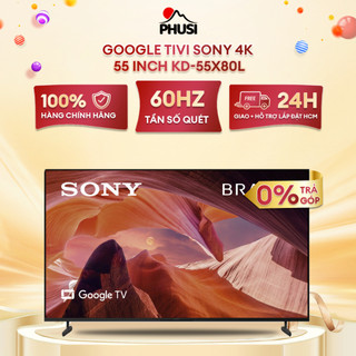 Kd-55x80l google tivi sony 4k 55 inch kd-55x80l -